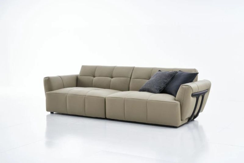 PF95 3+Couch Leather Sofas, Latest Design Sofas, Living Set in Home and Hotel Furniture Customization