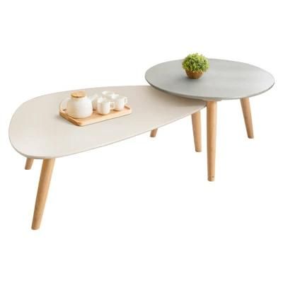 Modern Furniture Tables in Wood Cafe MDF Coffee Table Modern Table Round Wood Multifunction Coffee Table