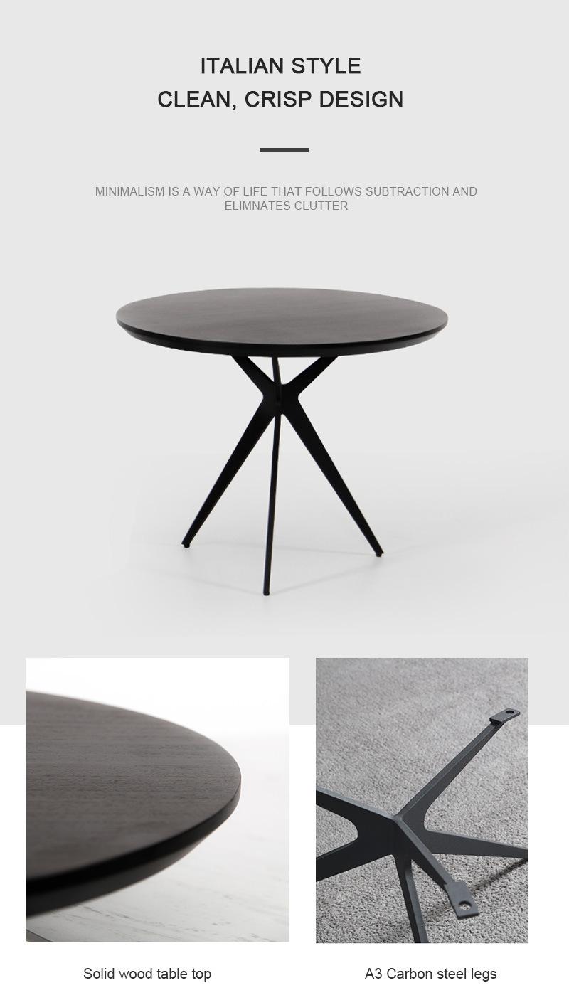 Nordic Design Stone MDF Top Furniture Oval Center Side Table