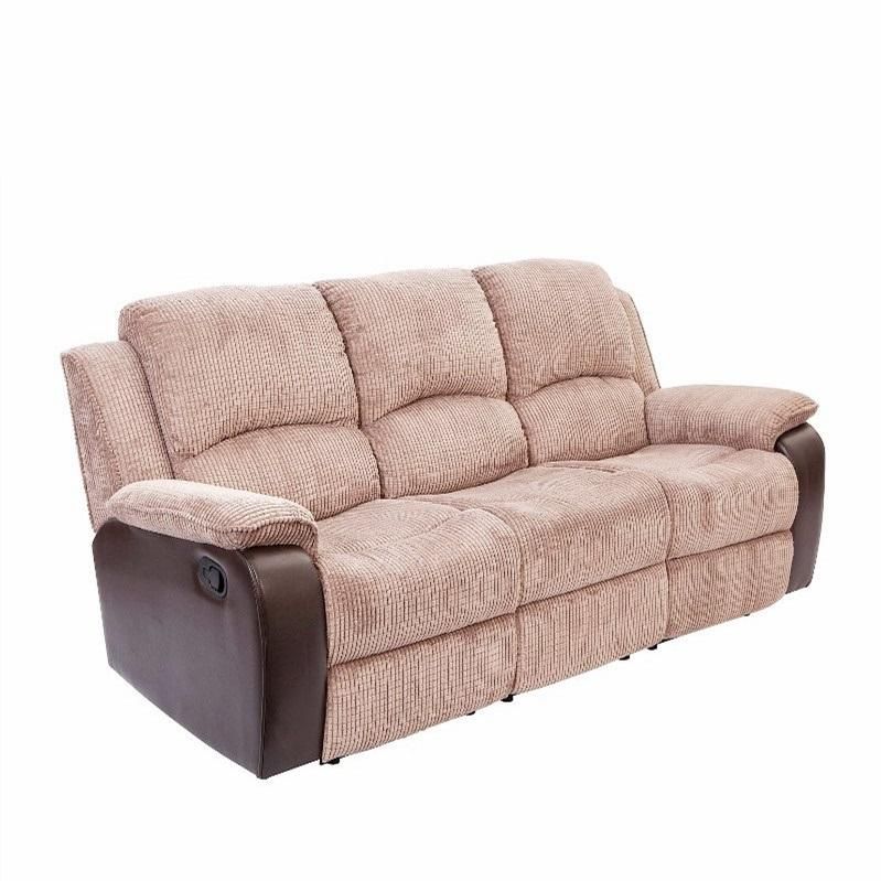 Jky Furniture Factory Wholesale Sectional Hot Sale Motion Sofa Set, Modern Design Leather or Fabric Sofa, Manual Recliner Living Room Home Furniture Sofa