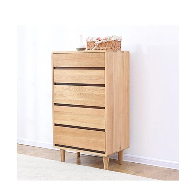 Solid Wooden Chest of Drawers Pine Wood Cabinet with Drawers Solid Oak Wood Chest