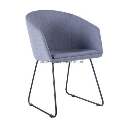 Hot Selling Metal Leisure Lounge Chair with Armrest (ZG20-015)