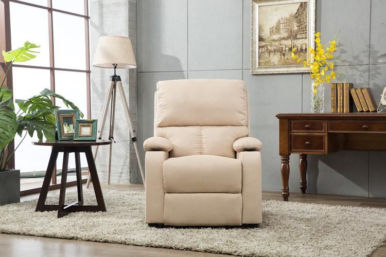 Fabric One Seat Multi-Functional Push Back Recliner for Living Room