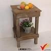 Handmade Rustic Square Farm Narraow Wood Table