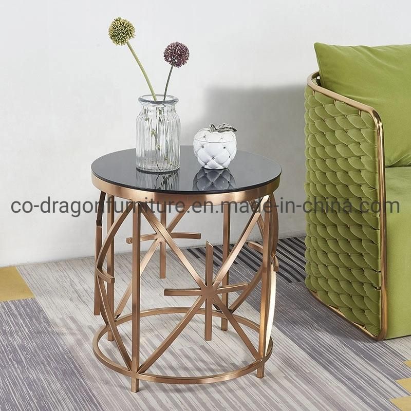 2022 New Design Home Furniture Steel Side Table with Top