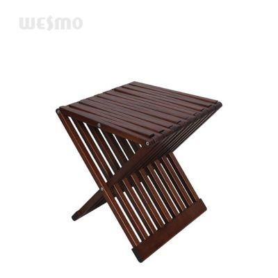 Wooden Household Hotel Bathroom Furniture Folding Chair