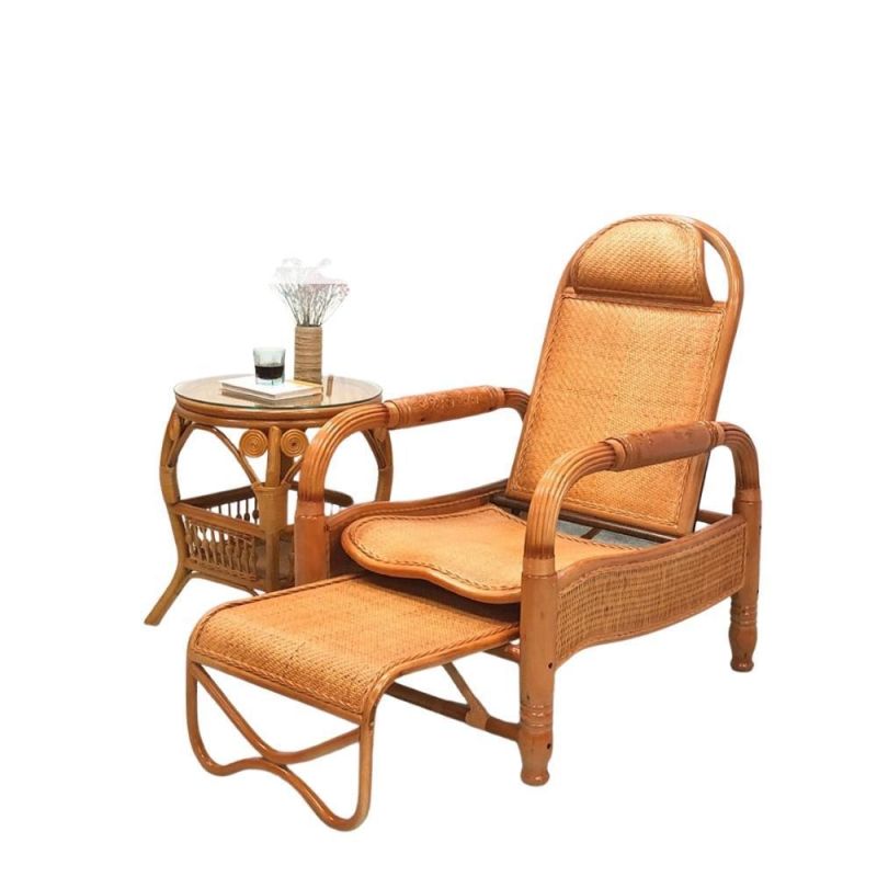 Adjustable Outside Reclining Chair Adjustable Rattan Living Room Chairs Wyz19561