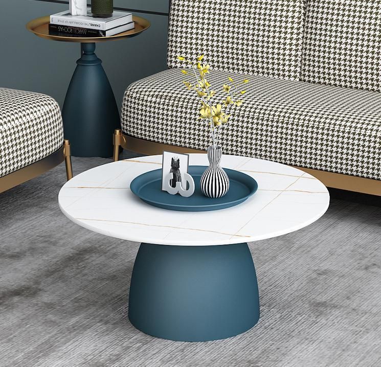 Contemporary Round Nesting Coffee Table