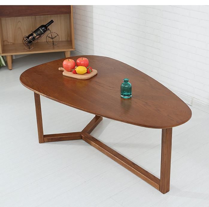 Simple Living Room Solid Wood Mango Coffee Table