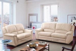 American Comfortable Soft Leather Sofa Set