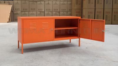 PS Cabinet Metal TV Stand Metal Storage Cabinet