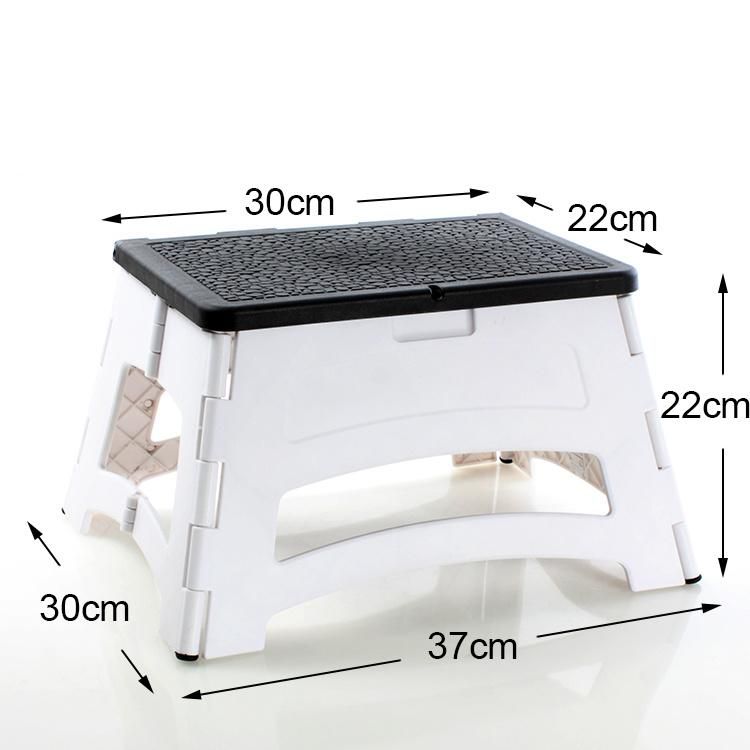 Heightening Plastic Folding One Step Stool