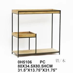 Modern Design Home Furniture Office Table Wood Steel Table 2 Floor Computer Desk