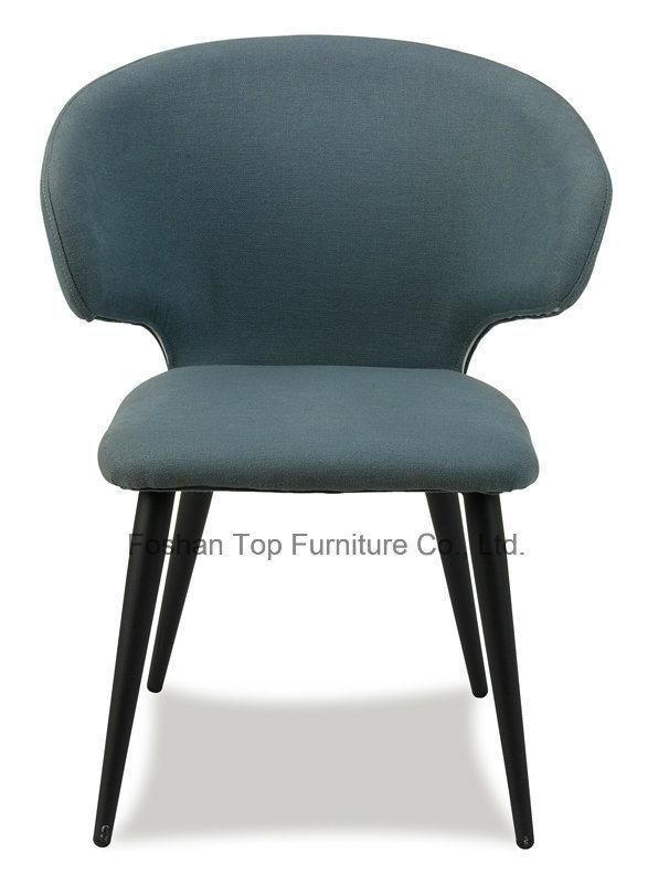 New Design Steel Frame Leisure Fabric Coffee Arm Chair