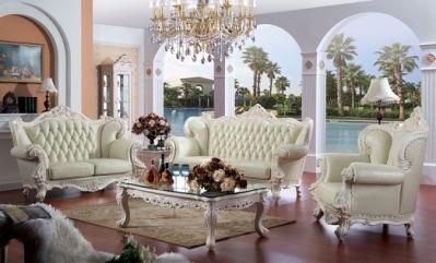 Living Room Furniture with Classic Sofa Couch in Optional Color