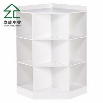 Bookcase Shelf with Doors Storage Cabinet Books Photos Decorations