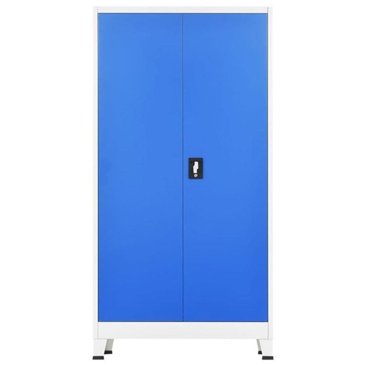 Wholesale Steel Locker Cabinets with 2 Doors Metal Storage Organizer Office Cabinet Wardrobe