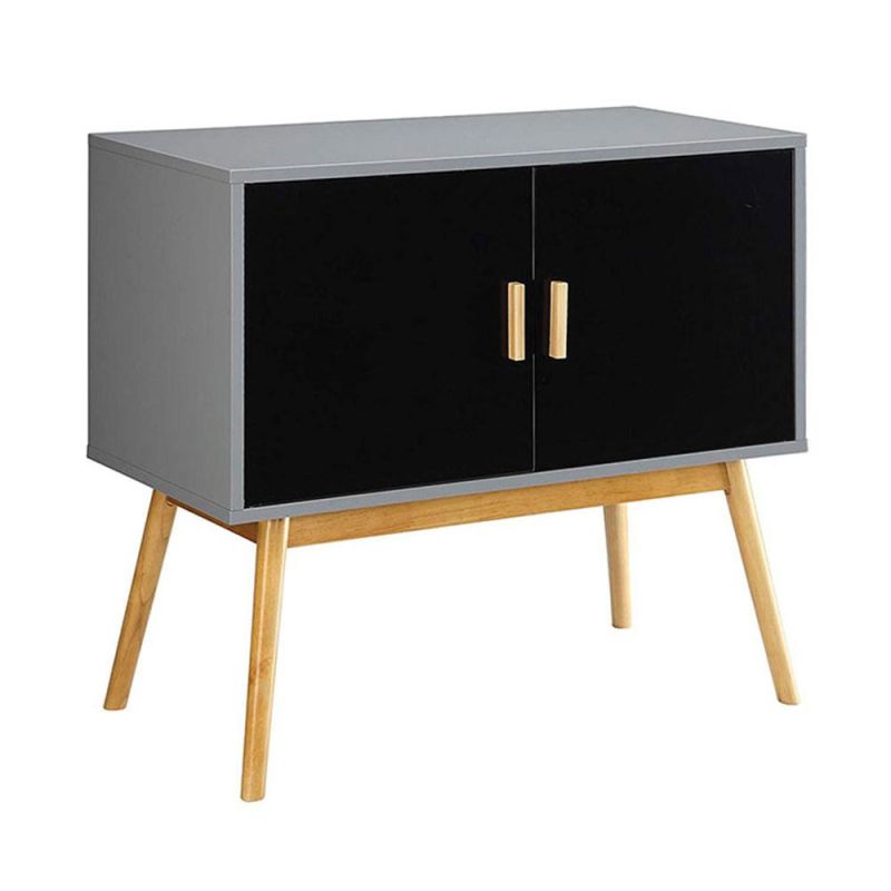 Wooden Storage Console Living Room Furniture Sideboard Modern Design with Two Doors