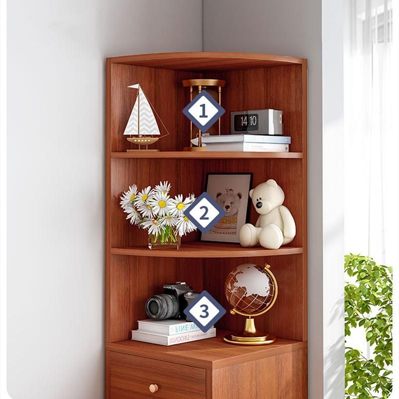 Corner Shelf Simple Multifunctional Corner Cabinet Living Room Storage Cabinet 0123