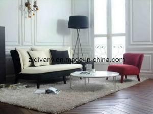 American Style Modern Wood Fabric Sofa Leather Sofa