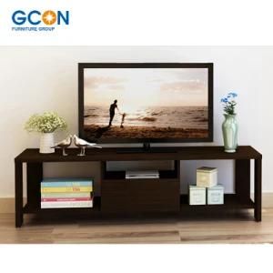 Espresso TV Cabinet Unit with Drawer Living Room Furniture