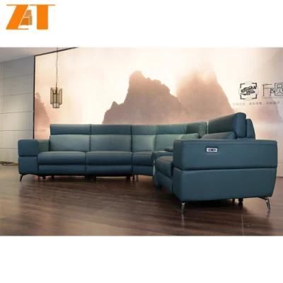 Home Furniture L-Shaped Recliner Sofa Indoor Corner Sofa