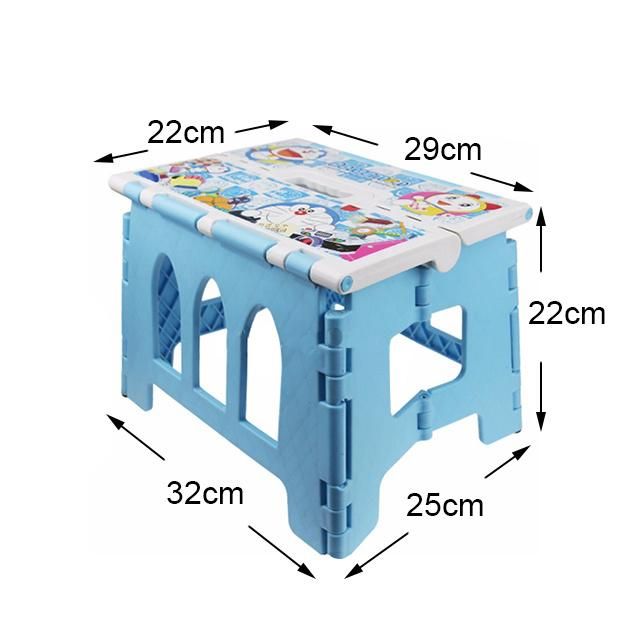 Plastic Folding Stool Printed with Anime Characters