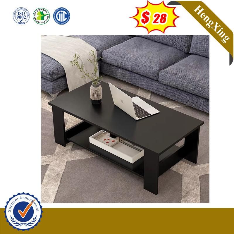 Foshan Office Furniture Black Wooden Table Promotion Coffee Table