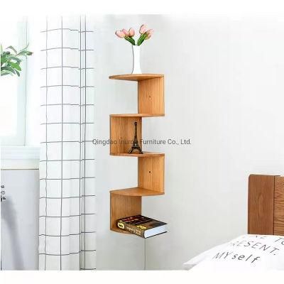 Nordic Simple Household Living Room Bedroom S Furniture Solid Wood Corner Shelf