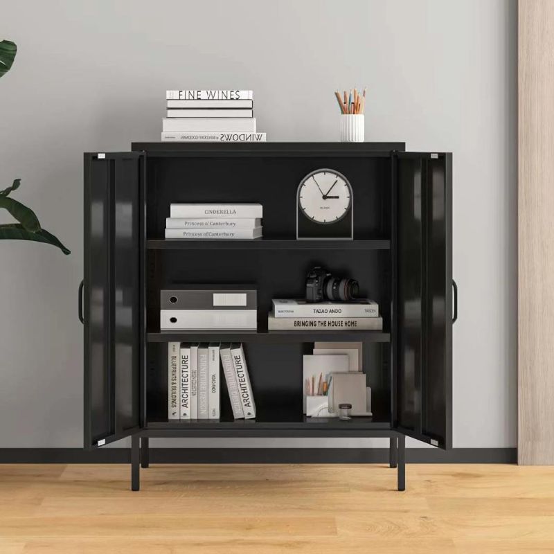 Home Storage Use Modern Metal Lockers with Foot