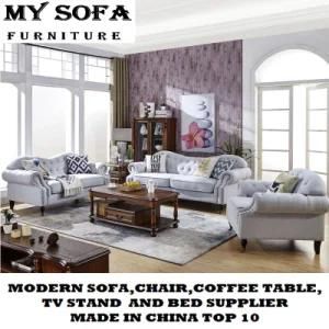 American Style Living Room Fabric Sofa