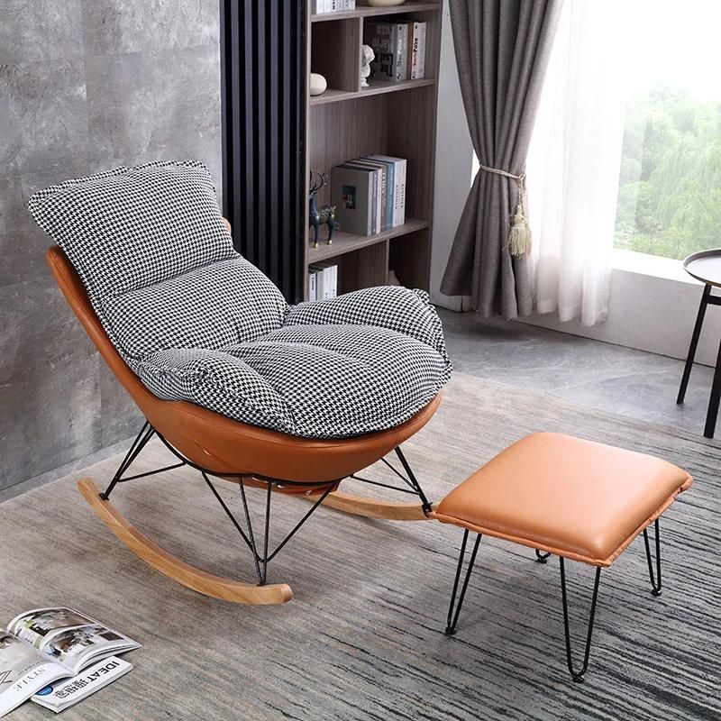 95 L 68 W 88 H Microfiber Cloth Single Casual Shaking Sofa Chair