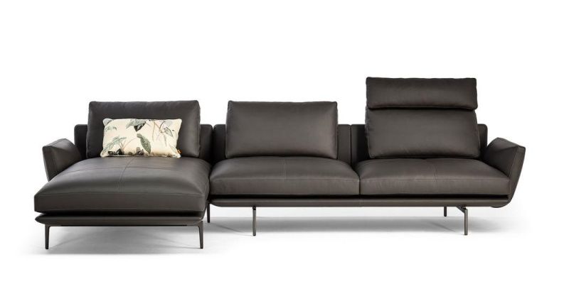 New European Minimalist Style Home Living Room Chaise Lounge Sofa