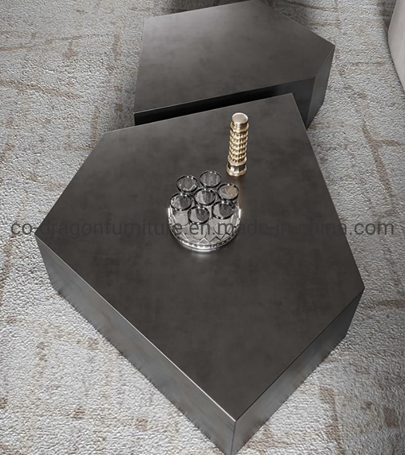 Fashion Luxury New Design Steel Coffee Table for Home Furniture