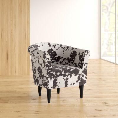 Contemporary Living Room Chairs Beads Tufted Velvet Upholstery Fabric Dining Chairs for Home Restaurant