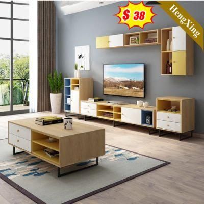 2022 New Wholesale Quality Melamine MDF Furniture Coffee Table Set Cabinet