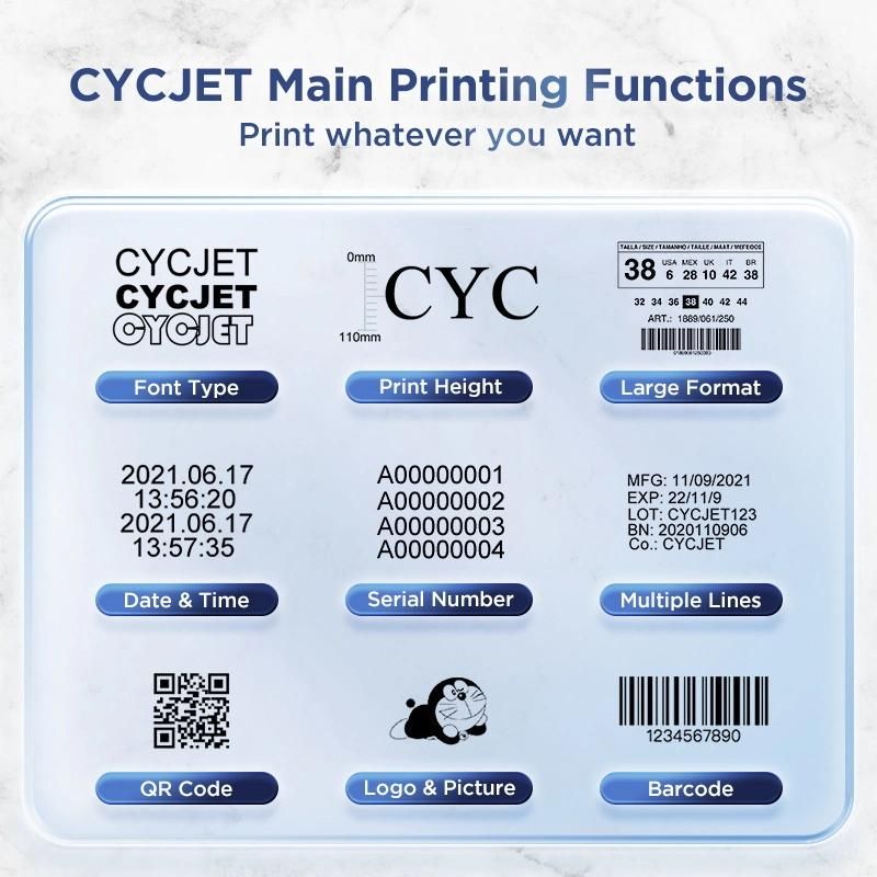 Cycjet Lf30 Portable Fiber Laser Marking Machine for Metal Materials