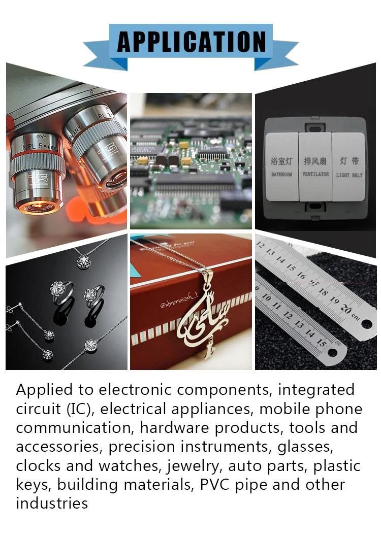 30W Vin Number Portable Laser Marking on Stainless Steel Handheld Colour Fiber Laser