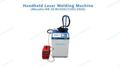 Raycus Handle Laser Welder Handheld Fiber Laser Welding Machine with Feeding Wires Machine