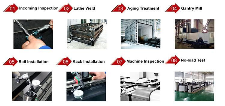 Economical 1000W Fiber Laser Cutting Machine for Metal Sheet