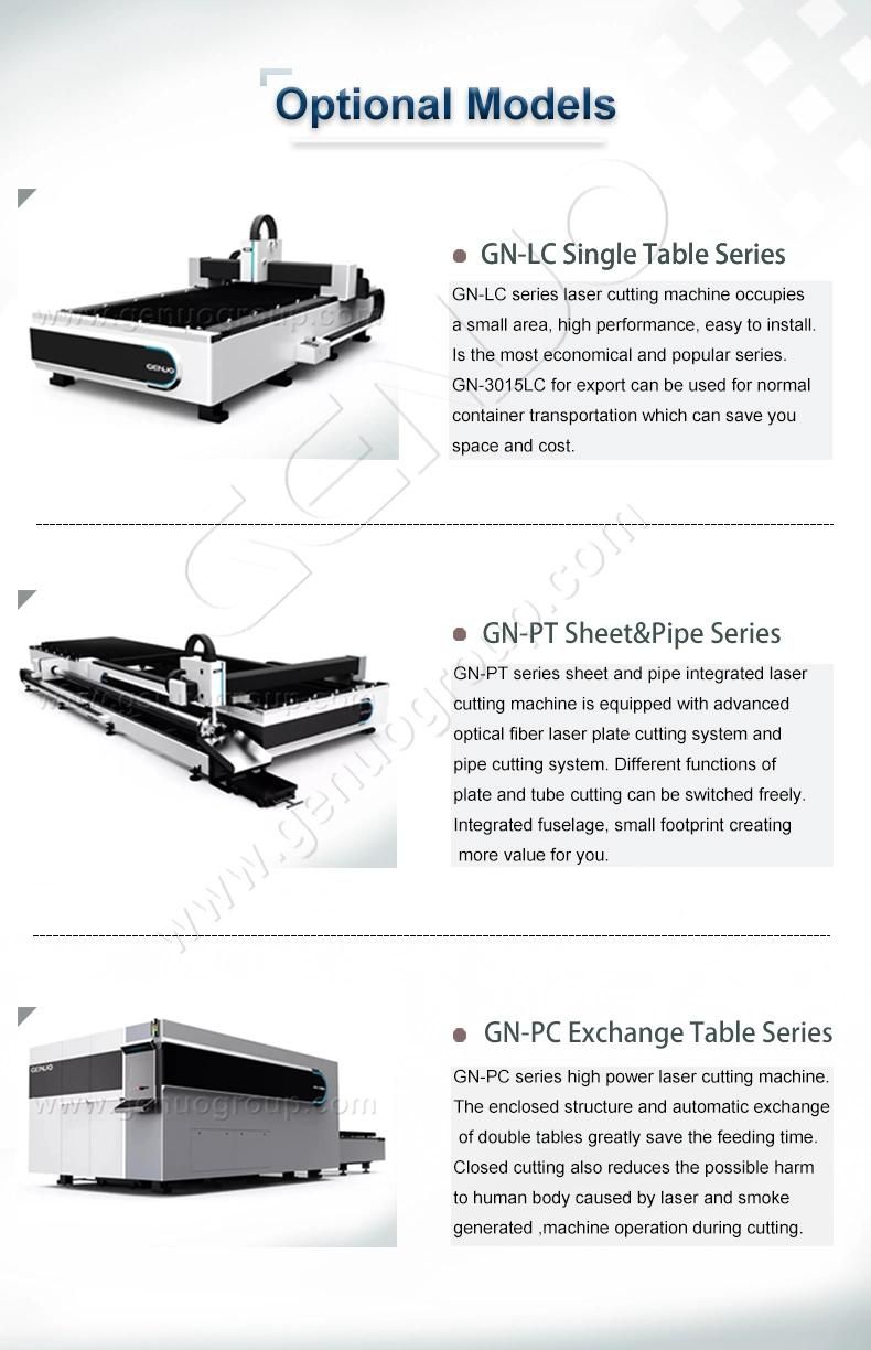 CNC Fiber Laser Cutting Machine for Steel Polymer Materials