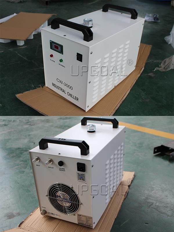 Small 90W Non-Woven Fabric /Nonwovens CO2 Laser Cutting Machine 900*600mm