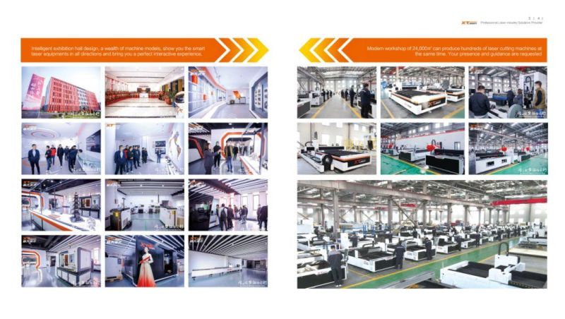 China Metal Plate Fiber Laser Cutting Machine with Exchange Platform