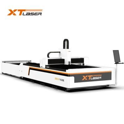 1kw Fiber Laser Cutting Machine for Metal with Double Worktable