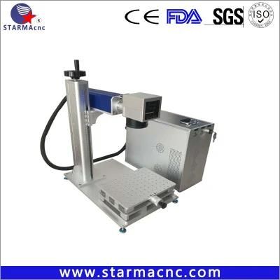 Mini Fiber Laser Marking Metal Machine