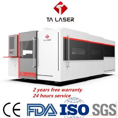 High Speed CNC Fiber Laser Cutting Machines Sheet Metal 4000W 3000W 2000W 1000W