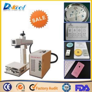 10W 20W Fiber Laser Marking Engraving Machine for Metal Steel