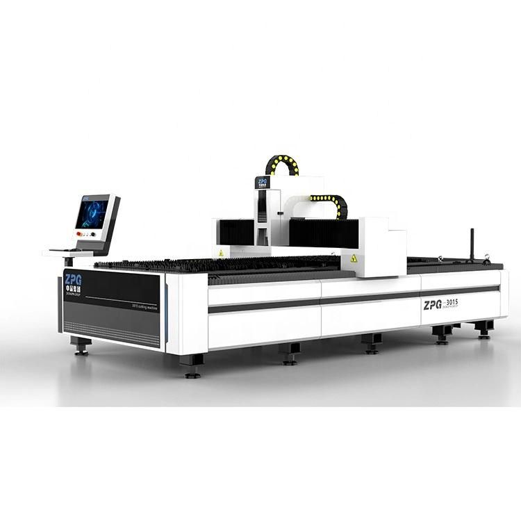 CNC Contral Metal Fiber Laser Cutting Machine 1000W