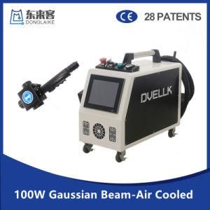 High Quality Portable Manual 100W 1000W Laser Cleaning Machine for Car Spare Parts Metal in Addition to Oxide Film