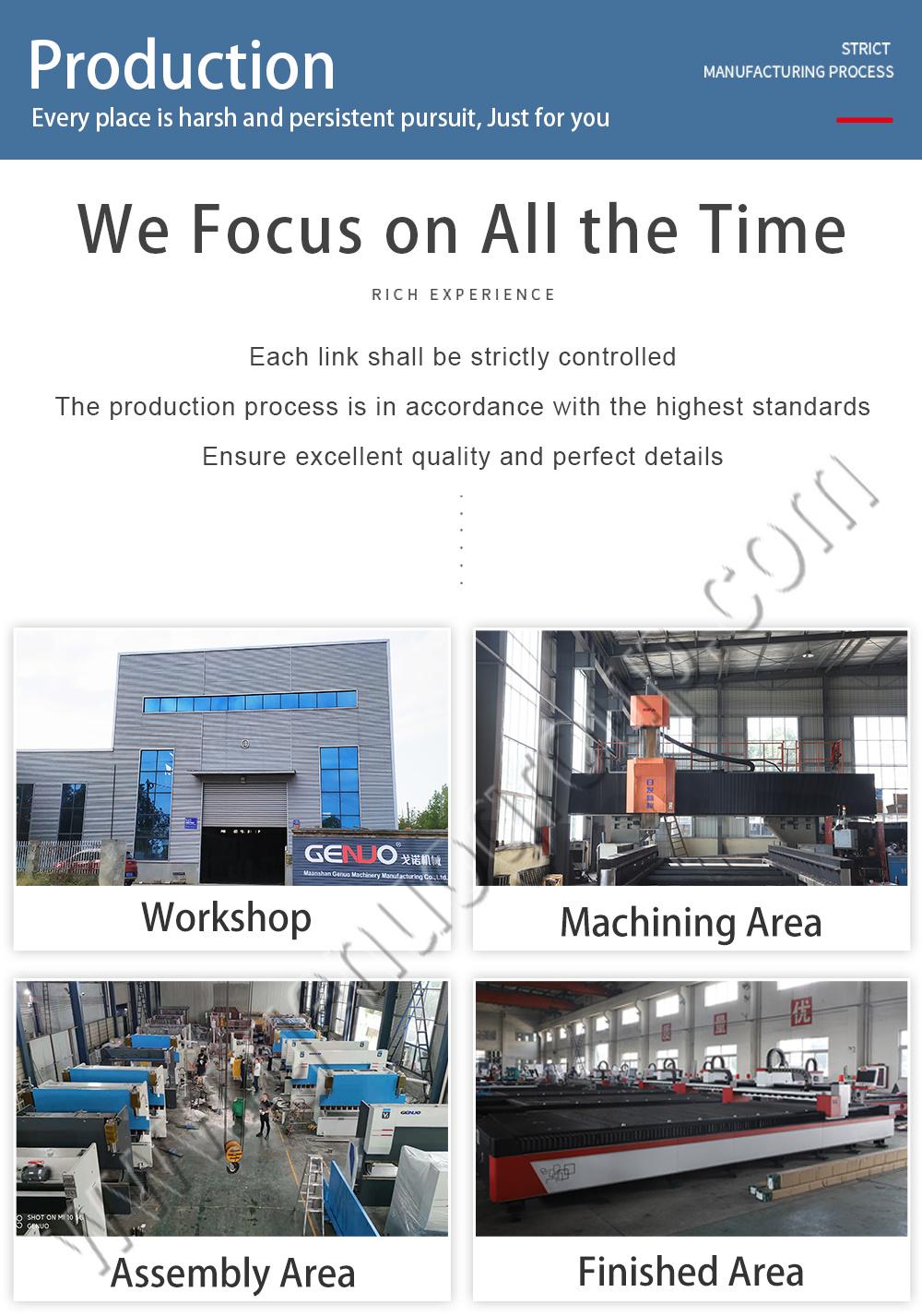 Steel Metal Plate Plastic Processing Exchange Table Laser Cutting Machine